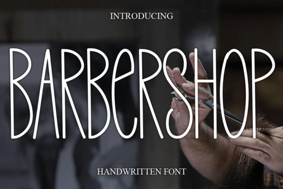 Barbershop: A Sweet Handwritten Font for Elegant Design