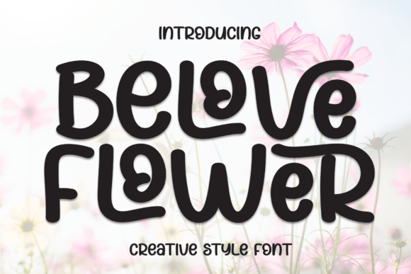 Belove Flower: Elevating Design with Timeless Handwritten Elegance