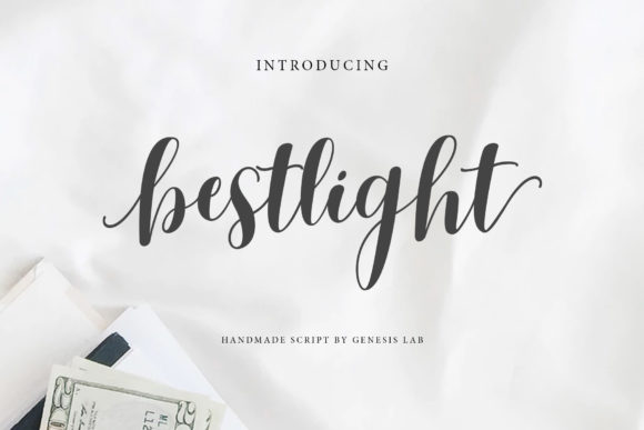 Bestlight: Elevate Your Designs with Elegant Handwritten Typography