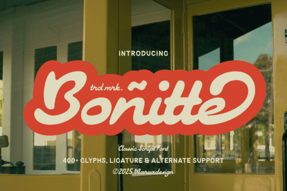 Bonitte: A Charming Script Font for Modern Designers