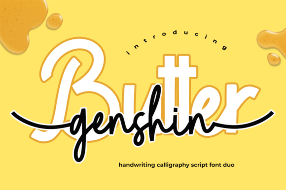 Butter Genshin: Elevate Your Designs with Modern Handwritten Flair