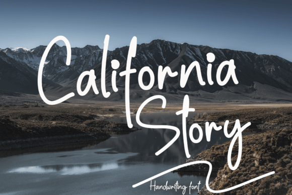 California Story: A Handwritten Font for Elegant Design