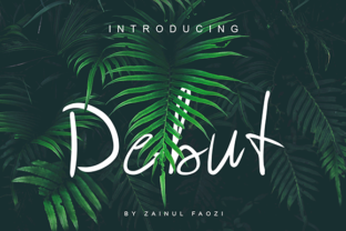 Debut: The Handwritten Font for Elegant Design