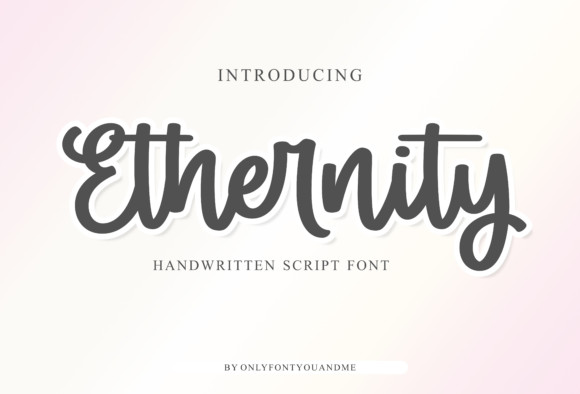 Ethernity: Elevating Modern Design with Graceful Typography