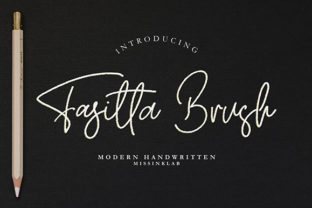 Fasitta: A Handwritten Font with Authentic Charm