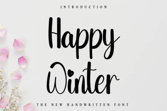 Happy Winter: Elevate Your Designs with Playful Typography