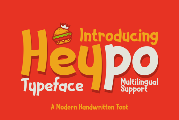 Heypo: The Sweet Handwritten Font for Modern Design