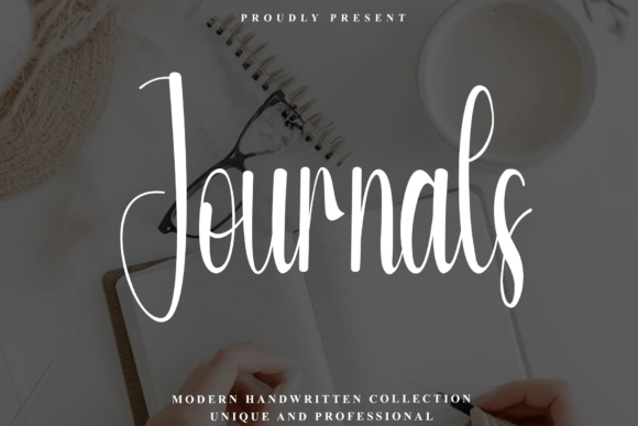 Journals: Crafting Authenticity with Handwritten Script