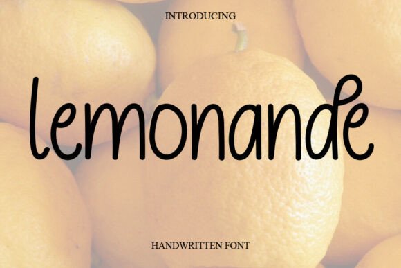 Lemonande: The Handwritten Font for Authentic Design