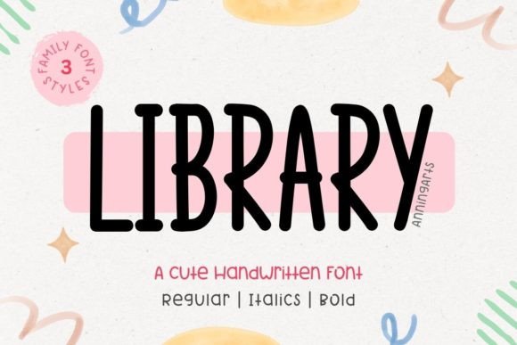 Library: The Handwritten Font for Meticulous Design