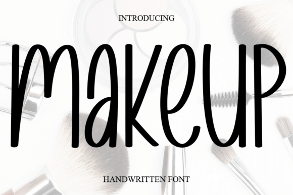 Makeup Font: A Sweet Cursive for Elegant Design