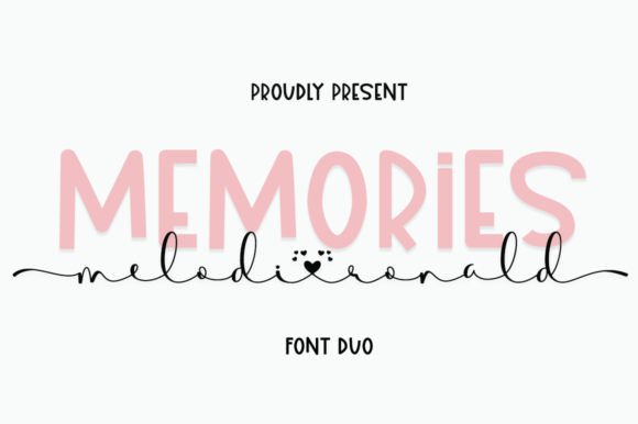 Memories Melodironald: An Elegant Duo Font for Creative Design