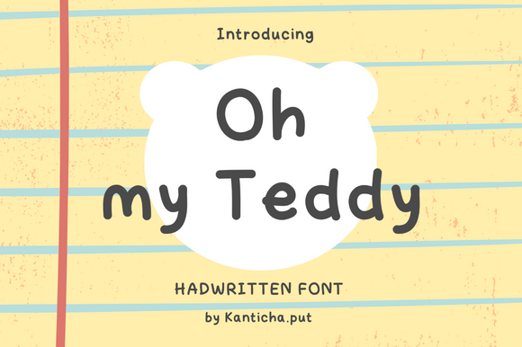 Oh My Teddy: A Fun Handwritten Font for Modern Design