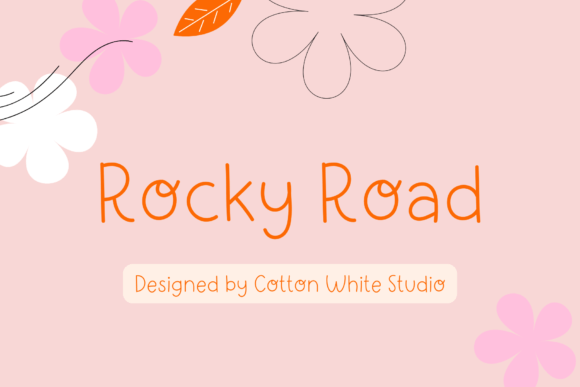 Rocky Road: A Handwritten Font for Authentic Design
