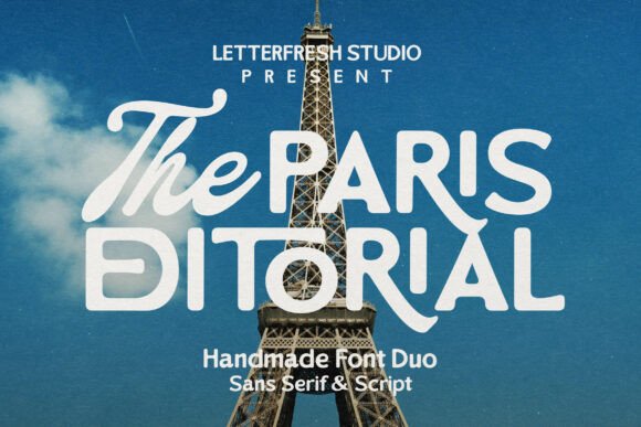 The Paris Editorial: A Font Duo for Modern Branding